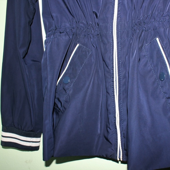 Women Tommy Hilfiger Wind Jacket Small Hooded Zip - Picture 6 of 8